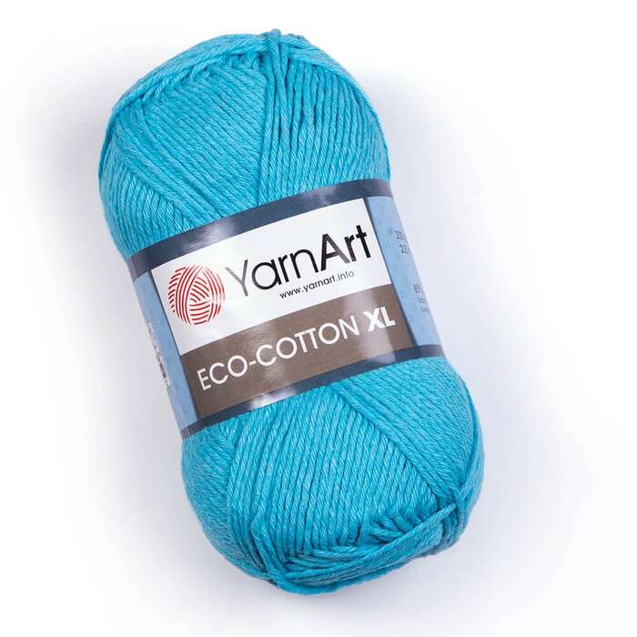 צמר כותנה איקו כותנהARNART-ECO-COTTON-XL לסריגה- בצבע תכלת 765