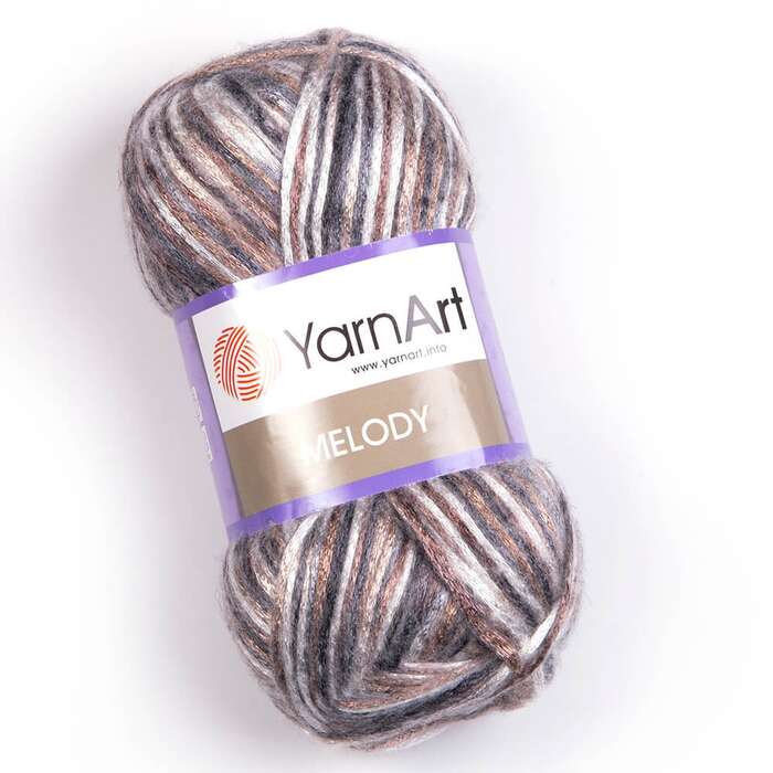 YARNART-MELODY- צמר מבריק ורך במיוחד 907