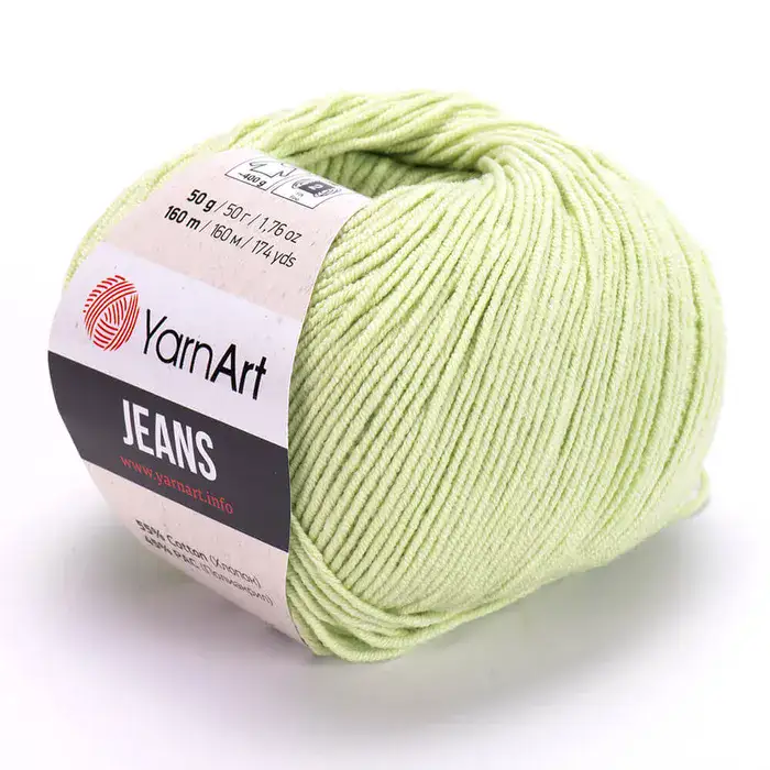 YARNART-JEANS-חוט סריגה קייצי ג'ינס מתאים במיוחד לבובות ובגדי קייץ- 55% כותנה(11)