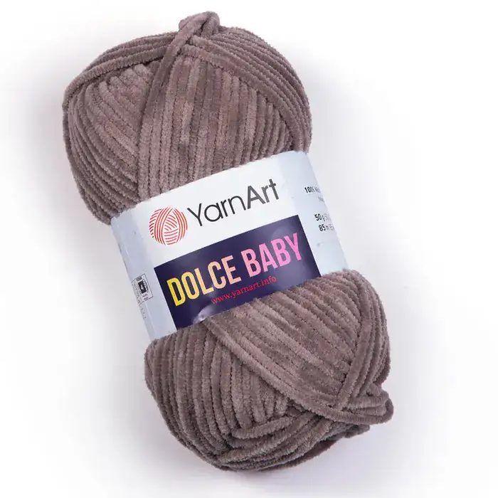 YARNART-DOLCE-BABY-חוט קטיפה דק דולצ'ה -754