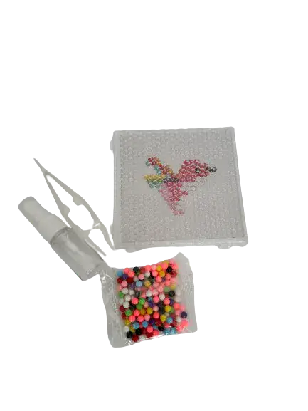 ערכת חרוזי מים ליצירת מודל- דגם ציפור