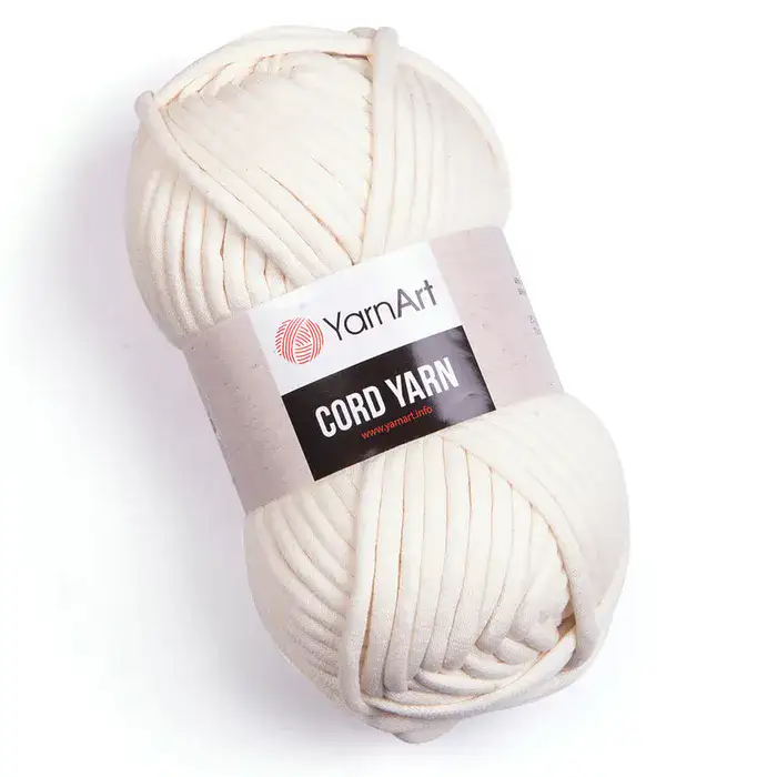 YARNART-CORD-YARN-קורד יארן בצבע שמנת-752