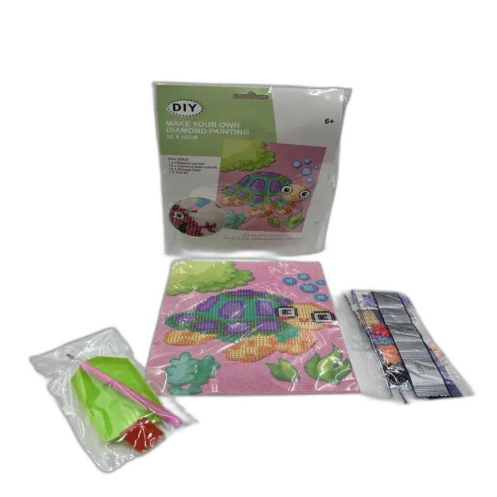 ערכת יצירה להכנת תמונה מיהלומים 16X20- צב