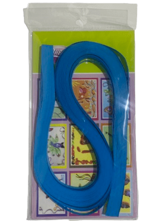 קווילינג- מגזרות נייר לגילגול נייר- צבע תכלת