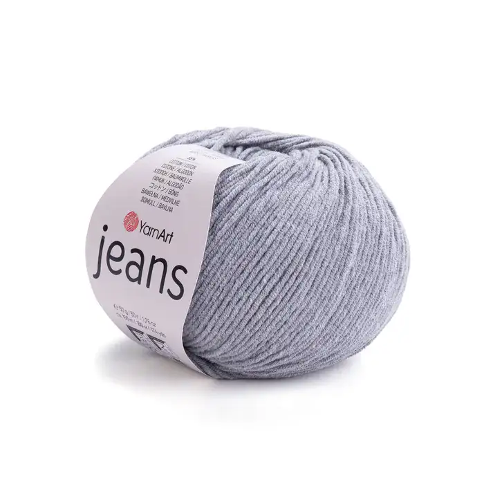 YARNART-JEANS-חוט סריגה קייצי ג'ינס מתאים במיוחד לבובות ובגדי קייץ- 55% כותנה (46)