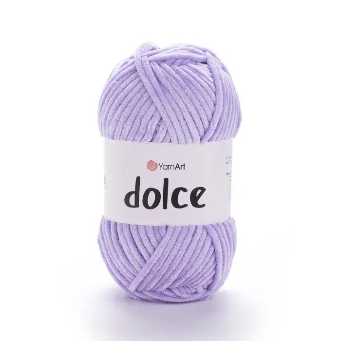 צמר קטיפה איכותי דולצ'ה- YARNART-DOLCE בצבע סגול -744