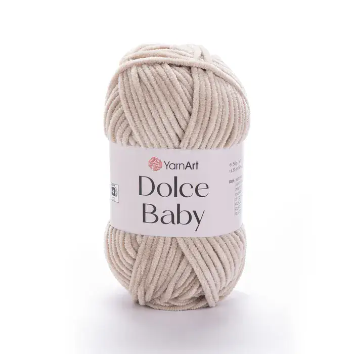 YARNART-DOLCE-BABY-חוט קטיפה דק דולצ'ה 771