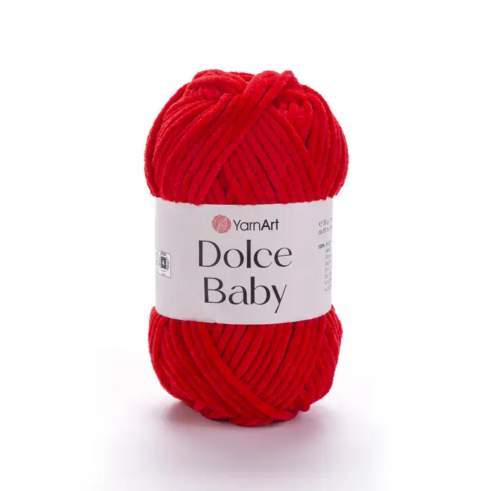 YARNART-DOLCE-BABY-חוט קטיפה דק דולצ'ה 748