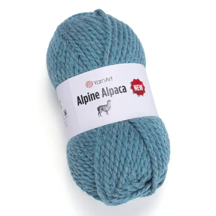צמר אלפקה ALPINE ALPACA (1450) בצבע-ג'ינס