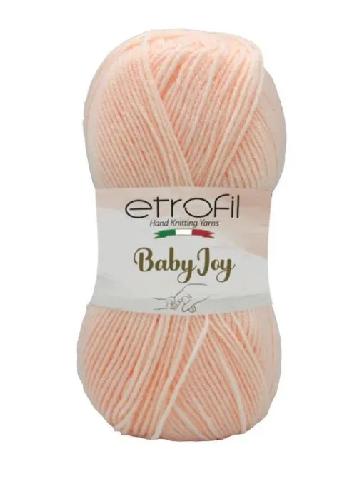 Baby JOY- צמר בייבי- אנטיפילנג בצבע- אפרסק 80029