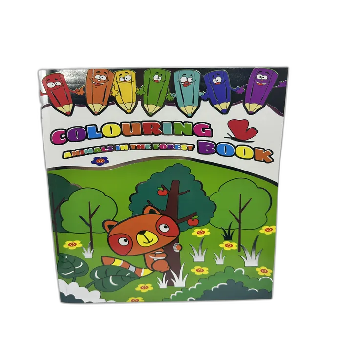חוברת צביעה איכותית-חיות