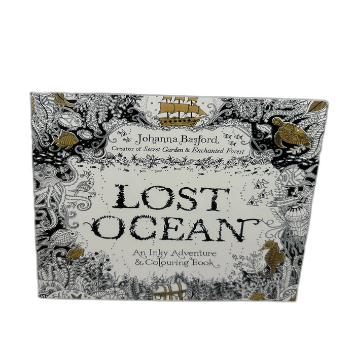 חוברת צביעה Lost Ocean