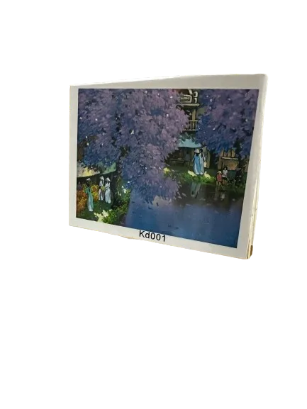 שיבוץ יהלומים על קנווס 30X40 -נוף