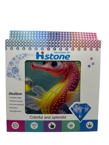 הכנת תמונת שיבוץ יהלומים 20X20- סוס ים
