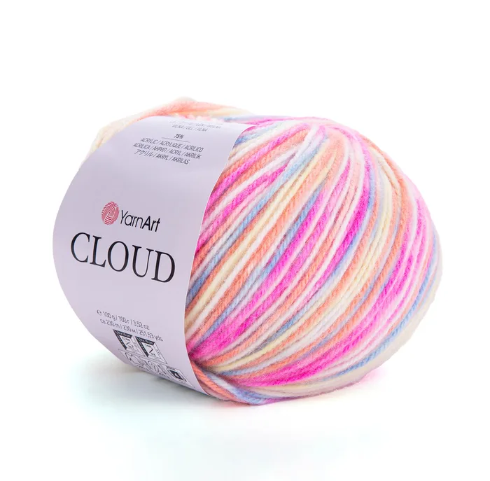 YARNART-CLOUD-צמר מתחלף 25% צמר בגוונים 5316