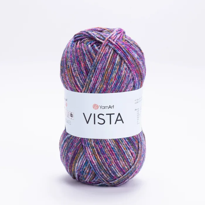 צמר ויסטה מתחלף 25% צמר YARNART-VISTA 9207