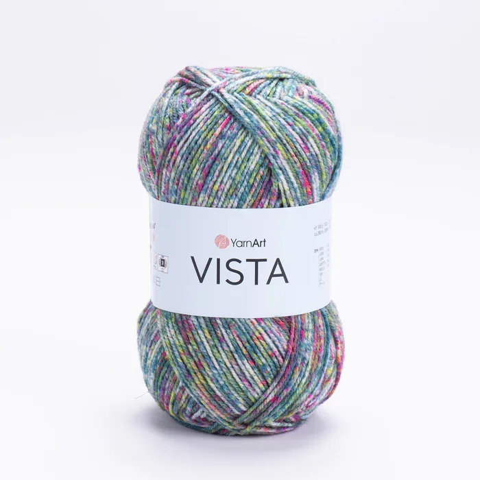 צמר ויסטה מתחלף 25% צמר YARNART-VISTA-9208