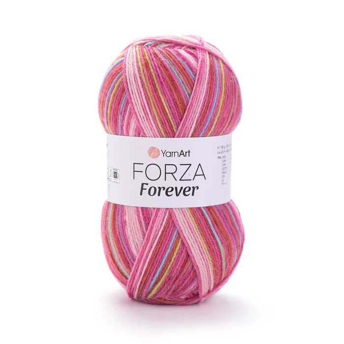 צמר במיוחד לסריגת גרבייםFORZA-FOREVER-2706
