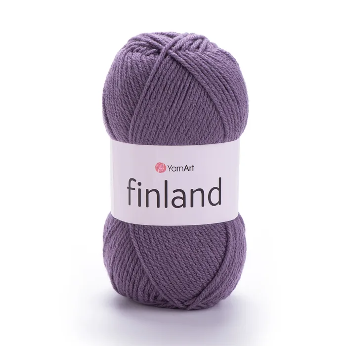 צמר חלקYARNART-FINLAND-בצבע סגול 852