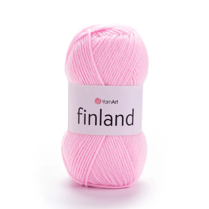 צמר חלקYARNART-FINLAND-בצבע ורוד 20