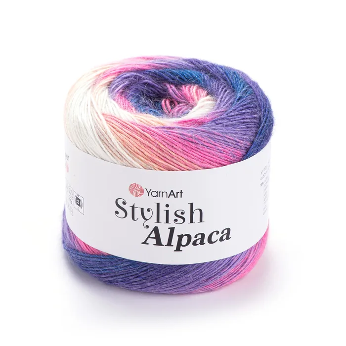 צמר אלפקה מתחלף YARNART-STYLISH-ALPACA-7717