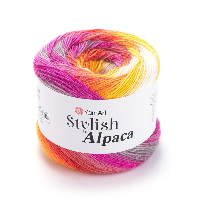 צמר אלפקה מתחלף YARNART-STYLISH-ALPACA-7719