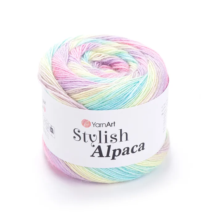 צמר אלפקה מתחלף YARNART-STYLISH-ALPACA-7707