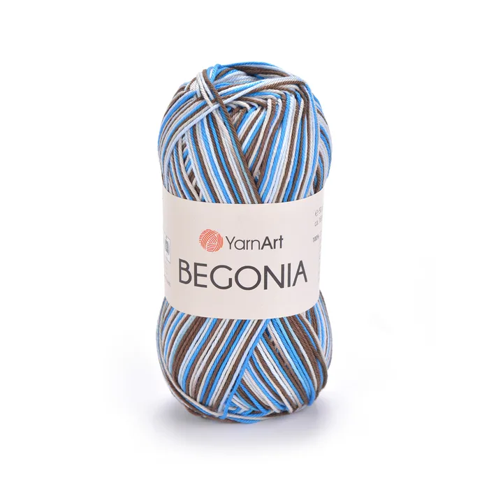 YARNART-BEGONIA- MELANGE-חוט כותנה מתחלף 505