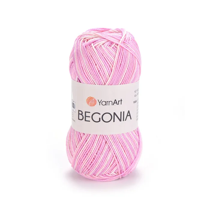 YARNART-BEGONIA- MELANGE-חוט כותנה מתחלף 3051