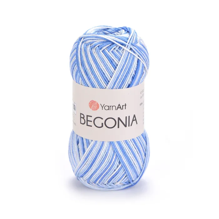 YARNART-BEGONIA- MELANGE-חוט כותנה מתחלף 5355