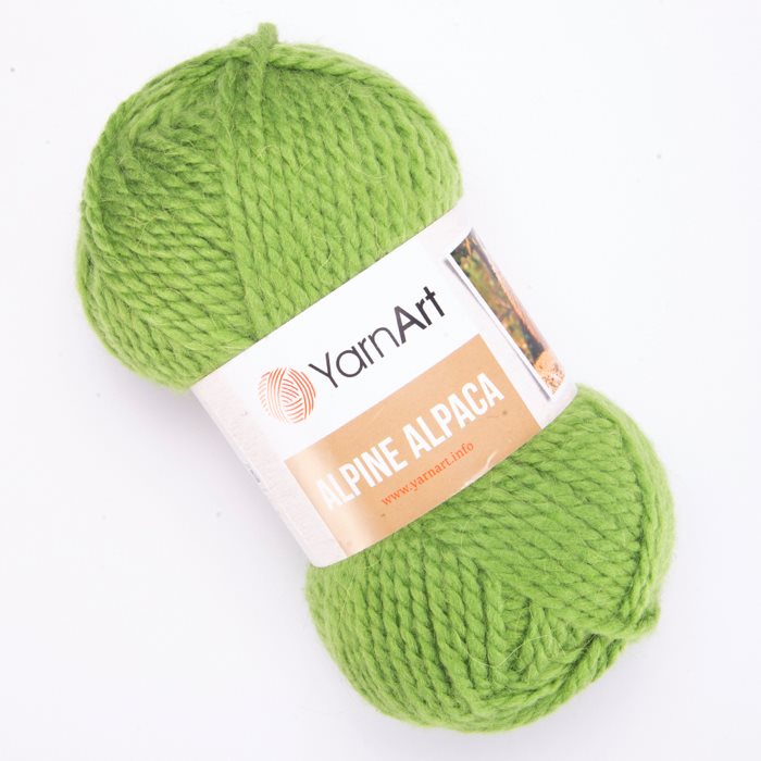 צמר אלפקה ALPINE ALPACA (449) בצבע- ירוק