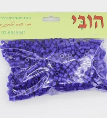 חרוזי גיהוץ לפי צבע- כחול כ-1500 יחידות