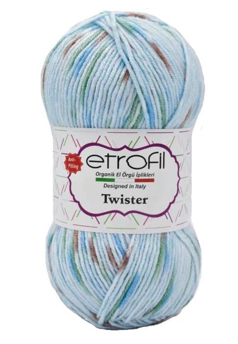 TWISTER- צמר צבעוני משגע -אנטיפילינג-SE224