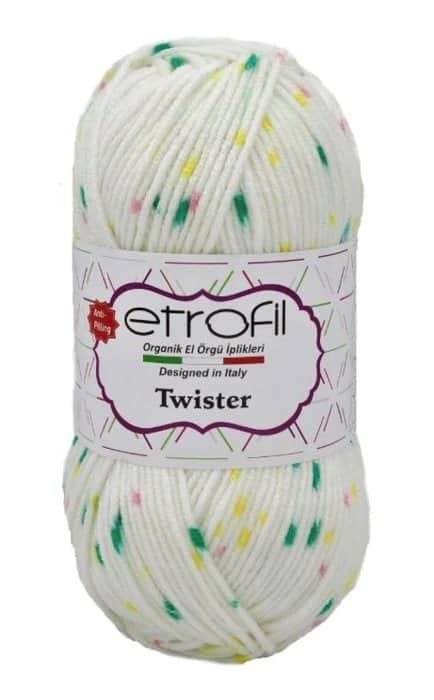 TWISTER- צמר צבעוני משגע -אנטיפילינג-SE233