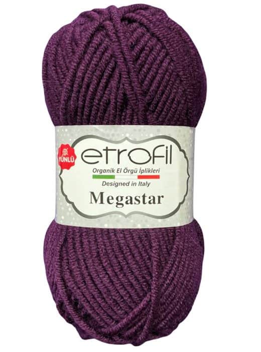 MEGASTAR- צמר מגהסטאר (במבצע)- סגול- 001