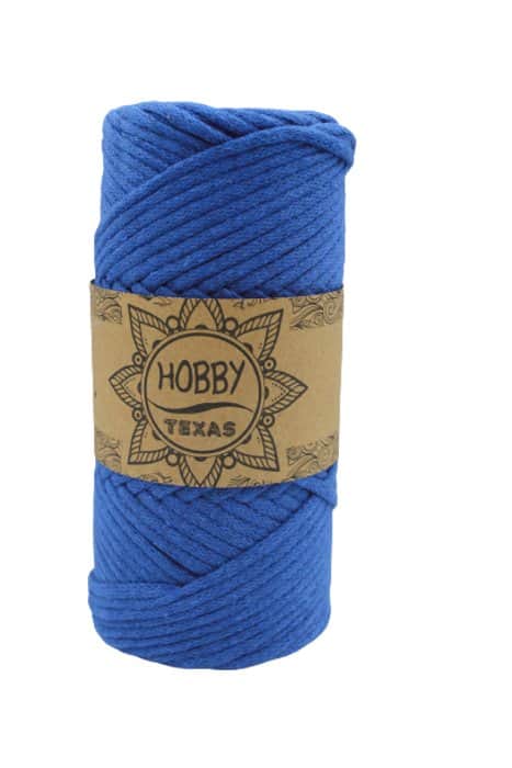 חוט מקרמה סרוג- TEXAS תכלת כחול