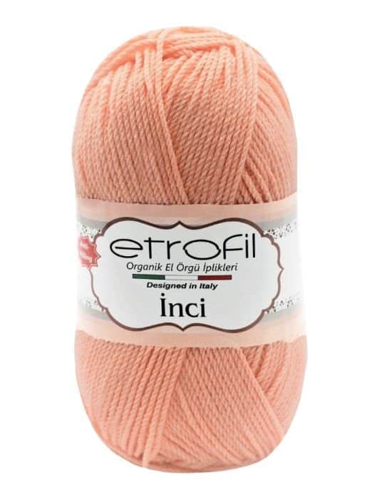 צמר ינקי Inci- לסריגה בצבע אפרסק-40