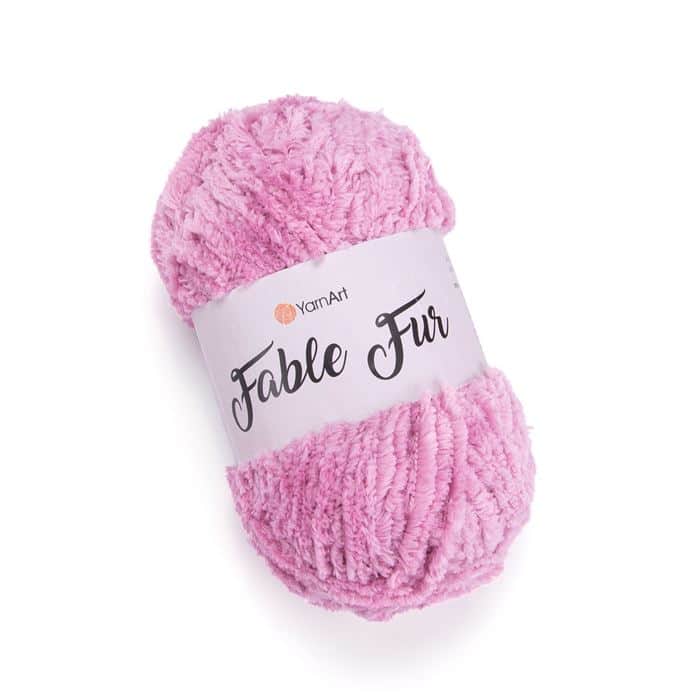 צמר לסריגת שמיכה-FABLE-FUR-בצבע-973