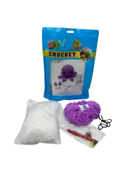 ערכת סריגה מושלמת להכנת בובה- מדוזה