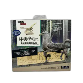 הרכבה מעץ איכותי - חיות תלת מימד- ארי פוטר
