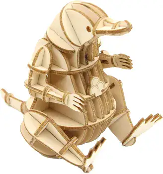 הרכבה מעץ איכותי - חיות תלת מימד