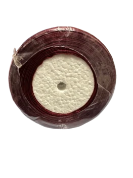 חוט אורגנזה בצבע בורדו כ-50 מטר בגליל