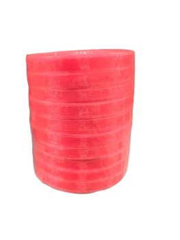 חוט אורגנזה בצבע ורוד זוהר כ-50 מטר בגליל