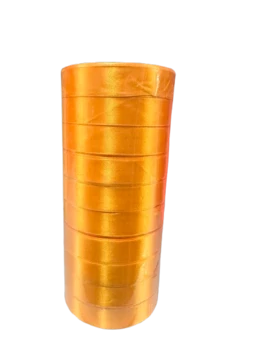 סרט סאטן 2 ס"מ בצבע- כתום