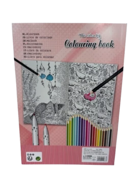 חוברת צביעה 100 דפים- מנדלה