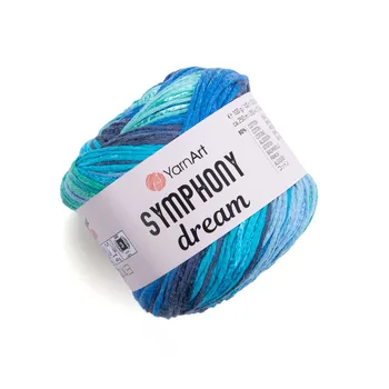 חוט מתחלף 80% כותנה 20% ויסקו YARNART-SYMPHONY-DREAM-3115