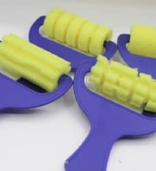 ספוגים עם צורות מגיע כ4 יחי בשקית לשימוש בצבעי גואש