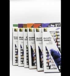 סט צבעי זכוכית איכותי