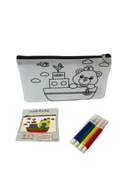 סט קלמר עם טושים לצביעה- מגיע דגם לפי המלאי ללא בחירה