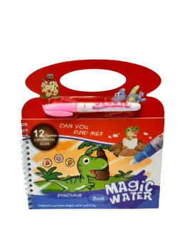 חוברת רב פעמית לצביעה עם טוש הקסם!